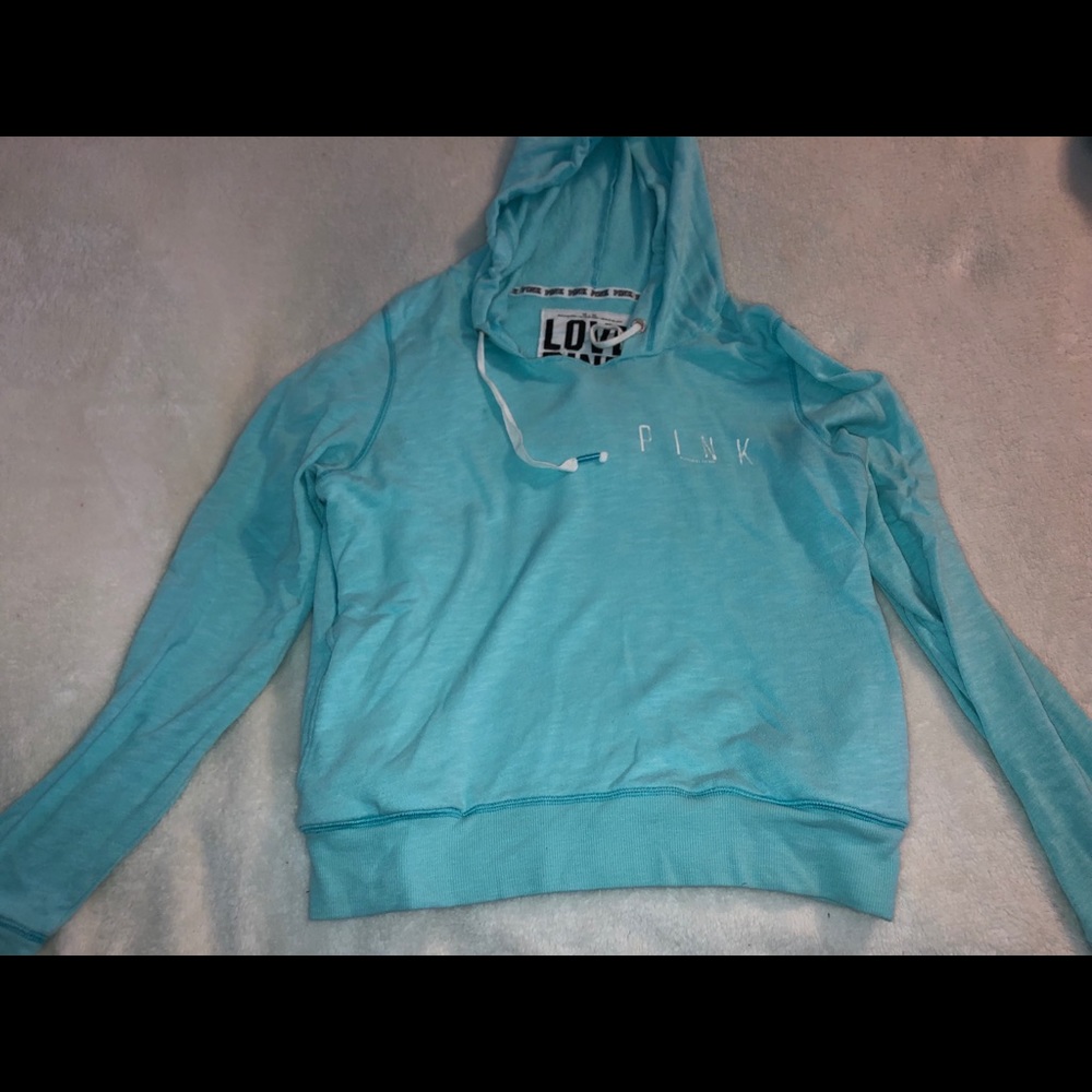 Pink hoodie